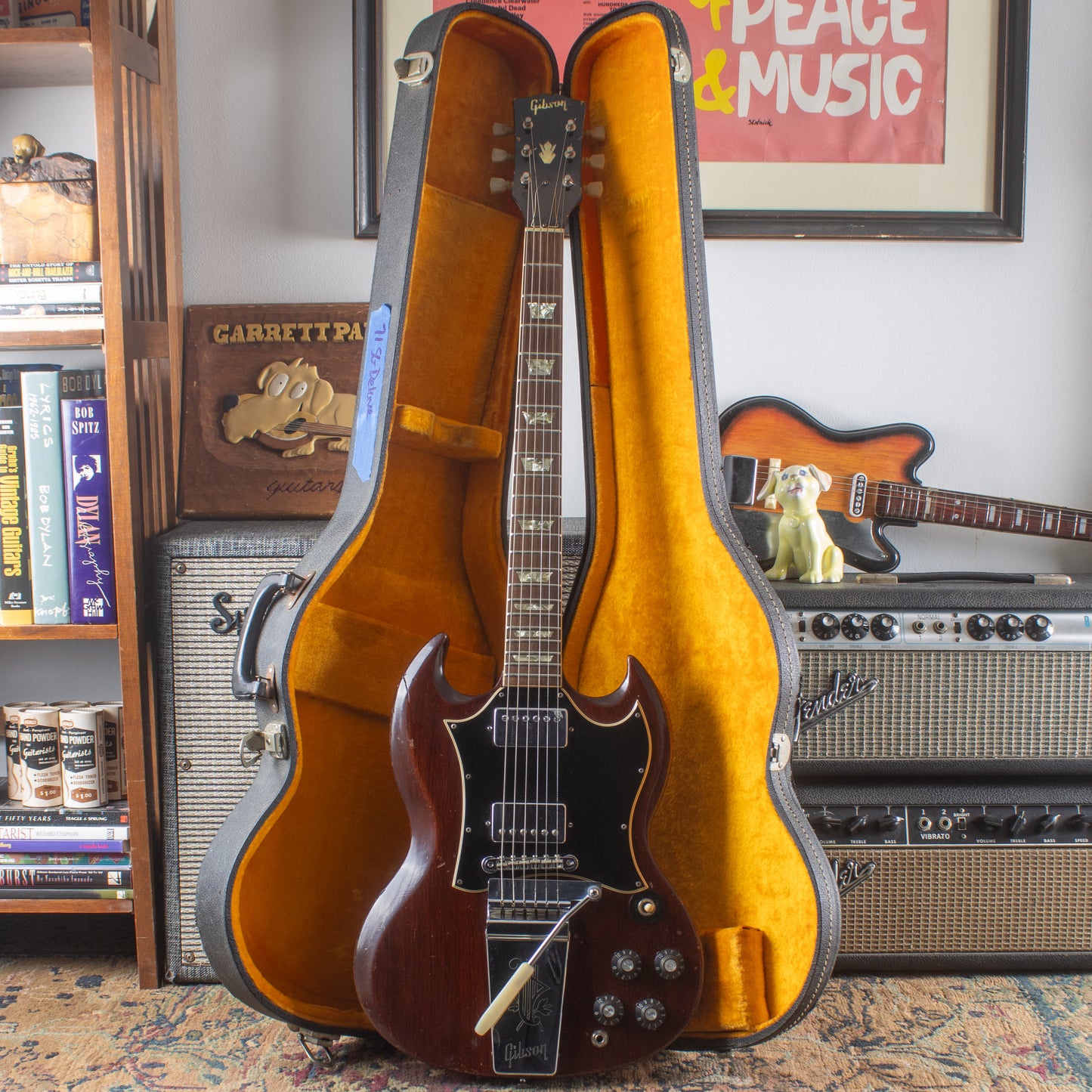 1970 Gibson SG Standard — Cherry Red w/ Vibrola & OHSC