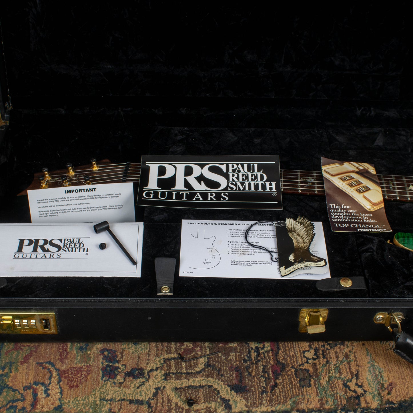 2007 PRS Custom 22 Artist Package - Emerald Green