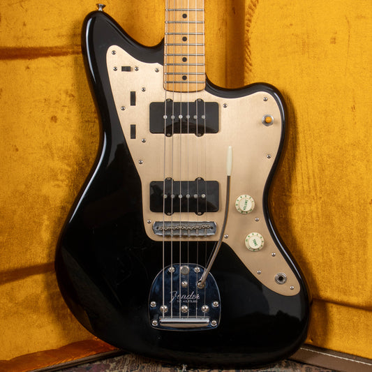 2012 Fender Custom Shop '58 Jazzmaster NOS - Black, Anodized Guard, Maple Fingerboard