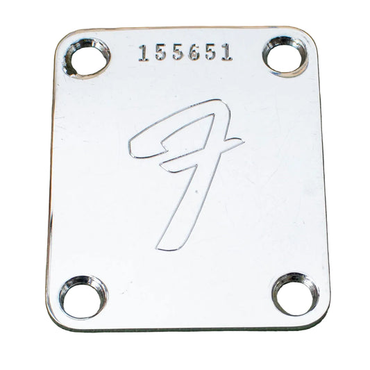 Vintage 1966 Fender Neck Plate (SN 155651)