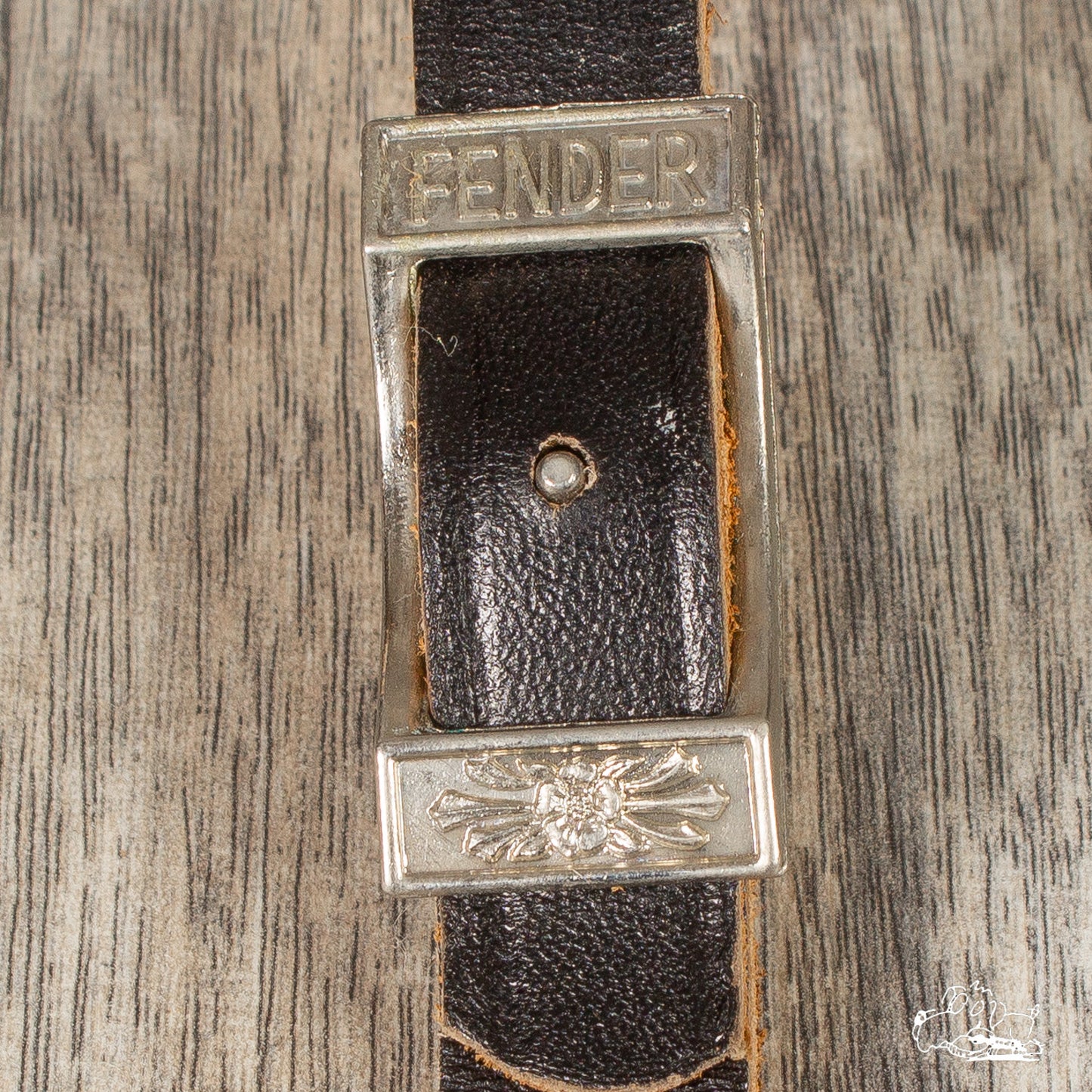 Vintage 1960's Fender Leather Guitar Strap