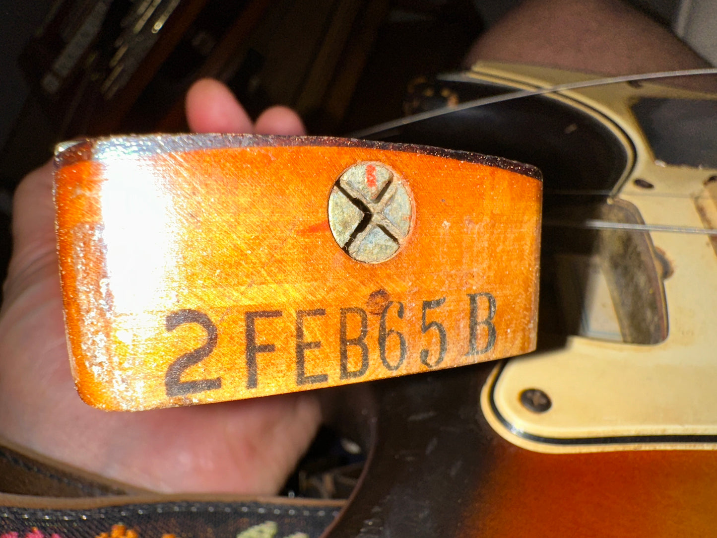 1965 Fender Stratocaster – L-Series, Cesar Diaz Modified