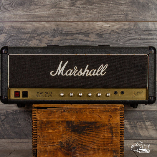 1985 Marshall 50-Watt JCM800 Lead Mk2 Head