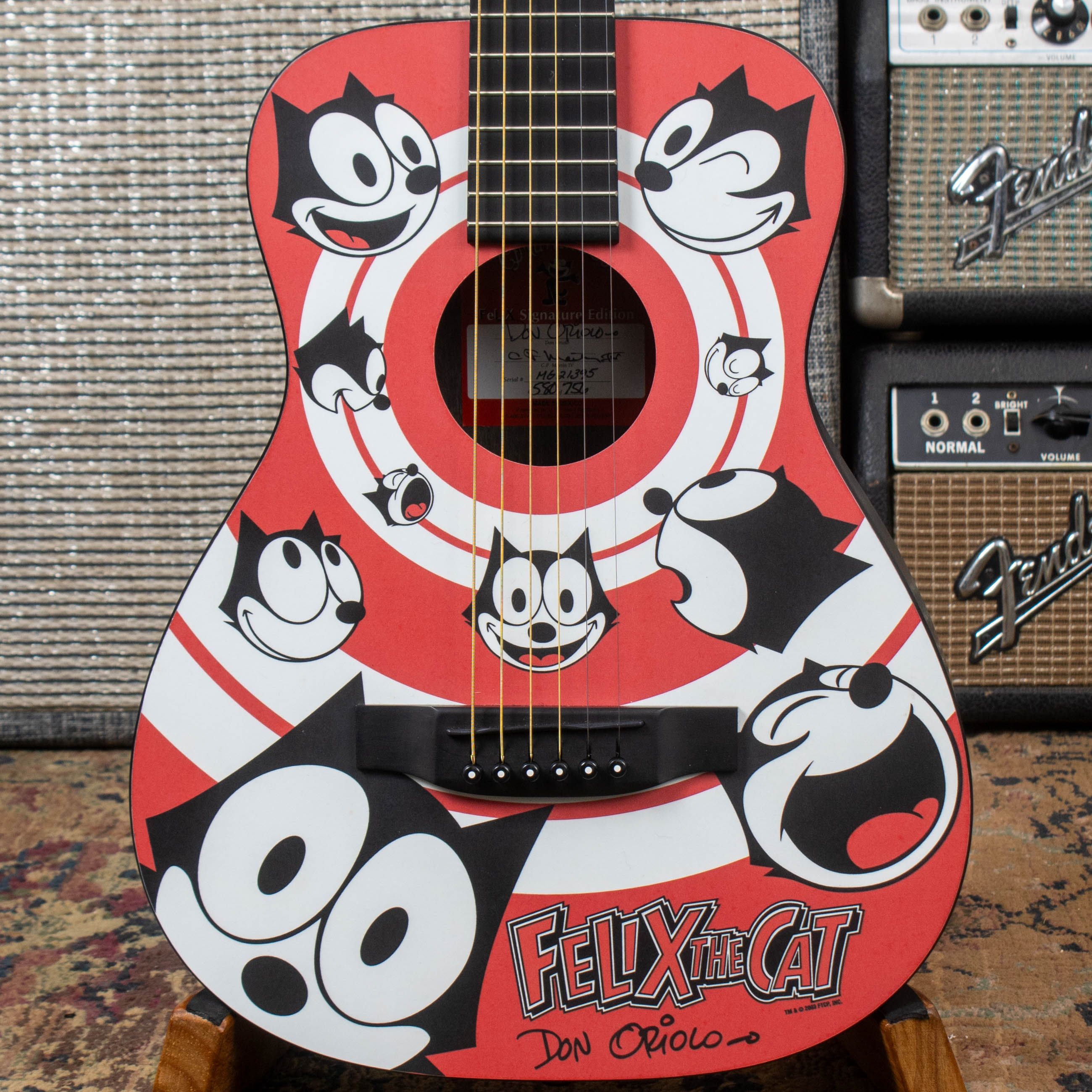 限定2004Martin&Co. FeLiX Signature Edition MartinFelixSignatureAcousticGu