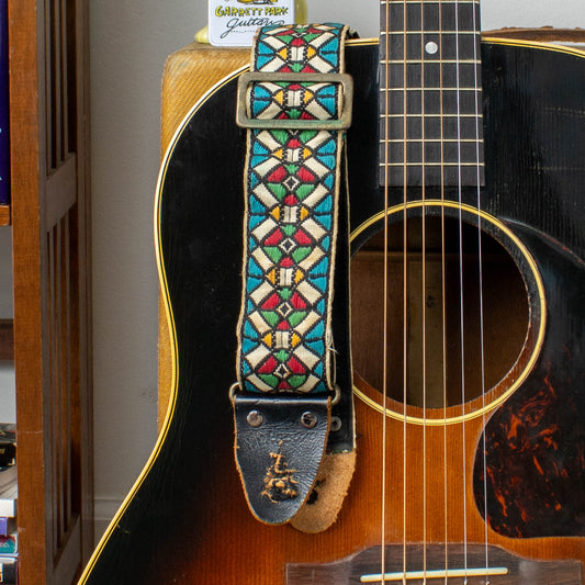Vintage Ace Stained Glass Print Strap, as used by Hendrix