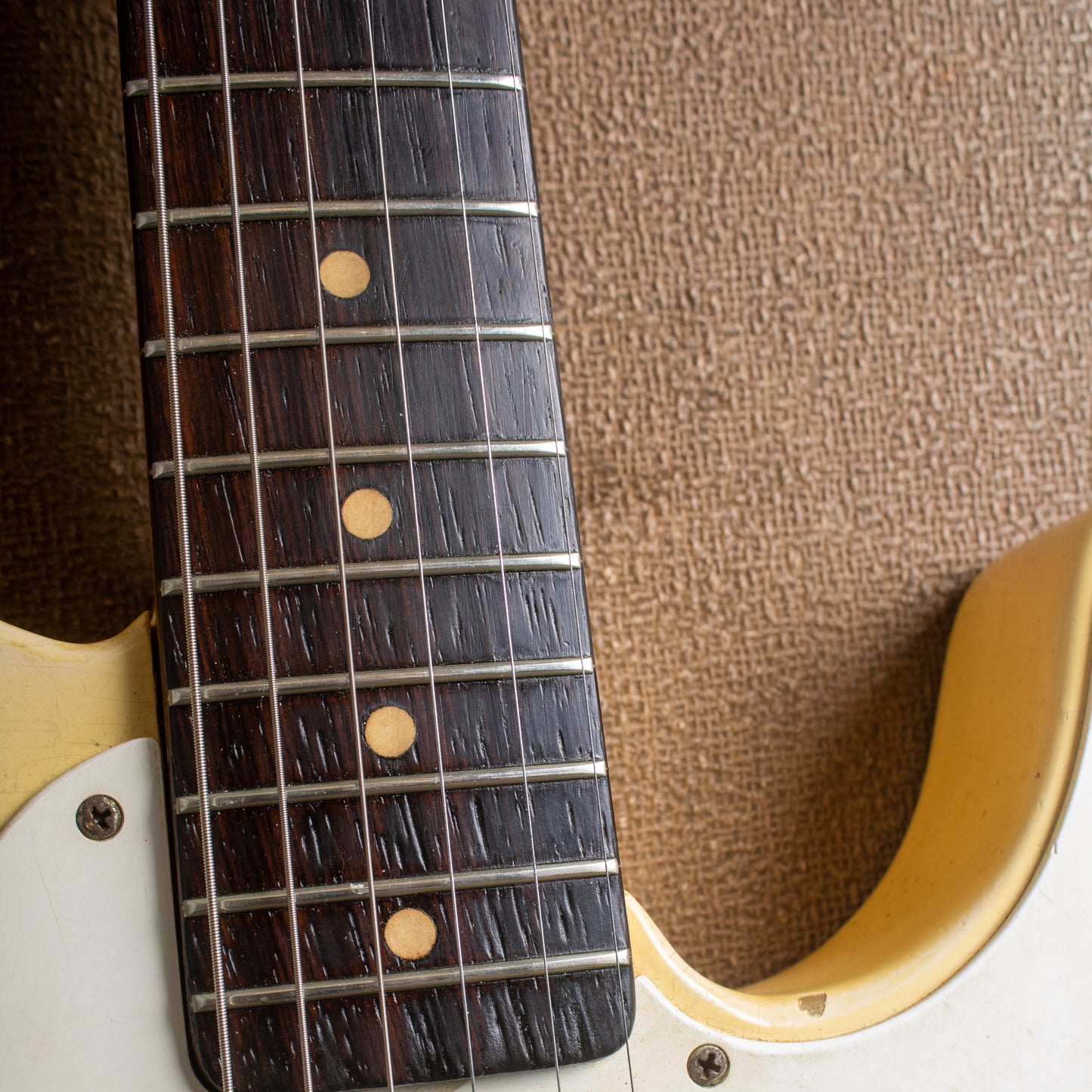 1962 Fender Telecaster - Blonde w/ Brazilian Slab-board