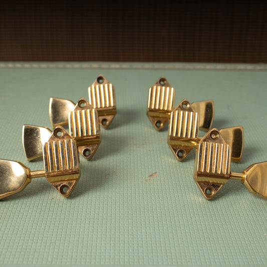 1958 Kluson Waffleback Tuners - Gold