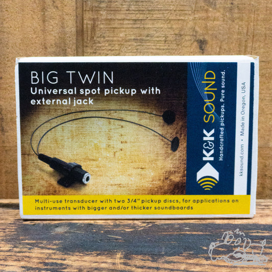 K&K Sound Big Twin Universal Spot Pickup (External Jack)
