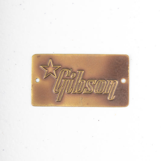 Vintage Gibson Case Badge