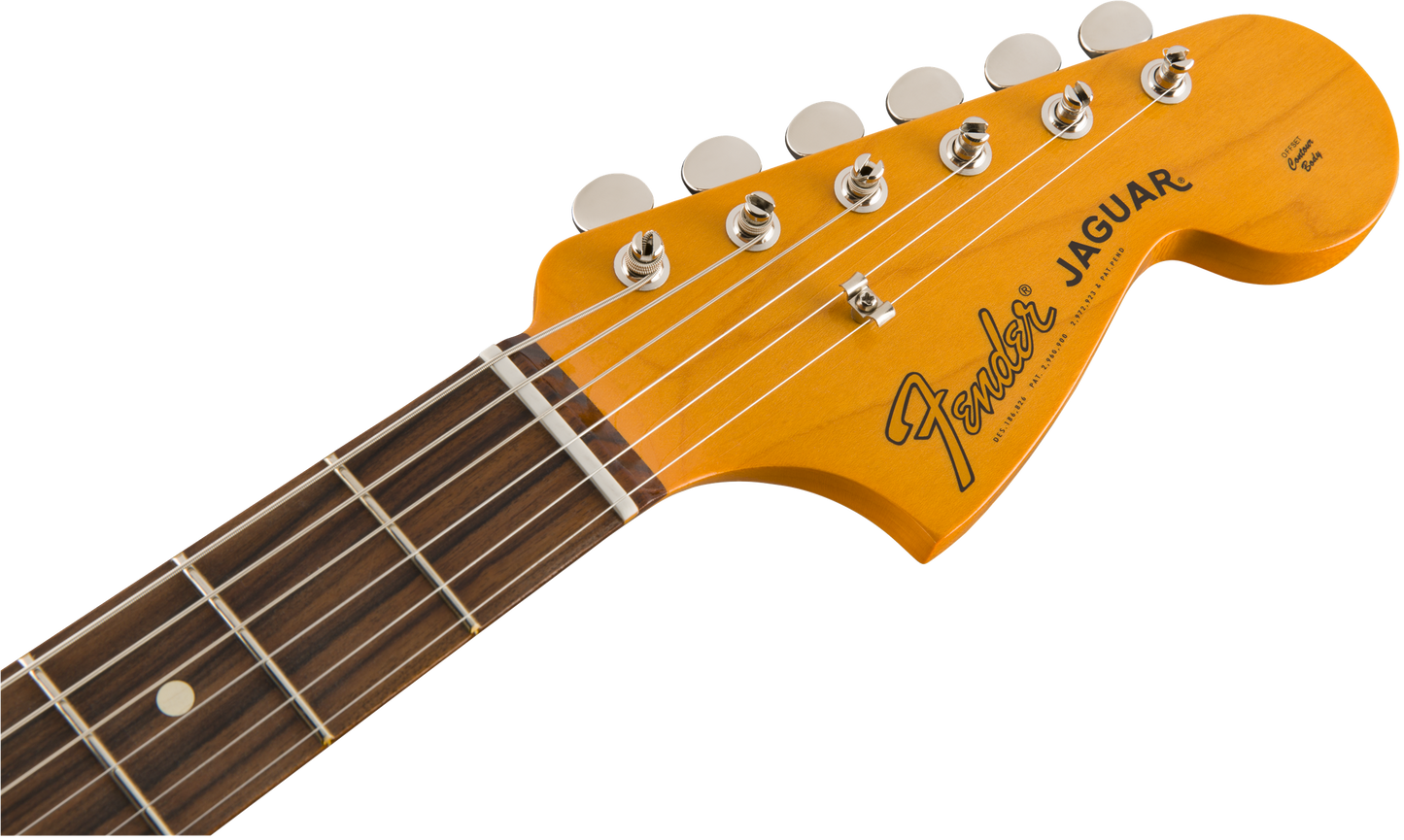 Fender 60s Jaguar® Lacquer, Pau Ferro Fingerboard, Fiesta Red - Demo Model - Blemished