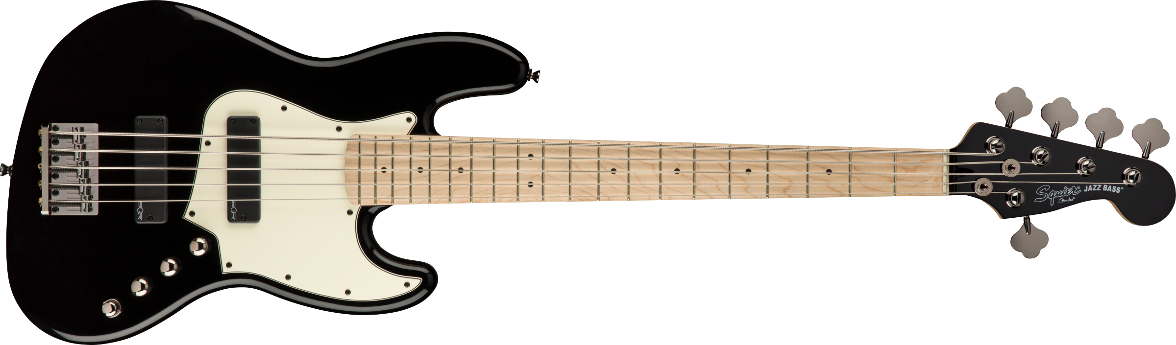 Squier Contemporary Active Jazz Bass® V HH - Black – Garrett Park