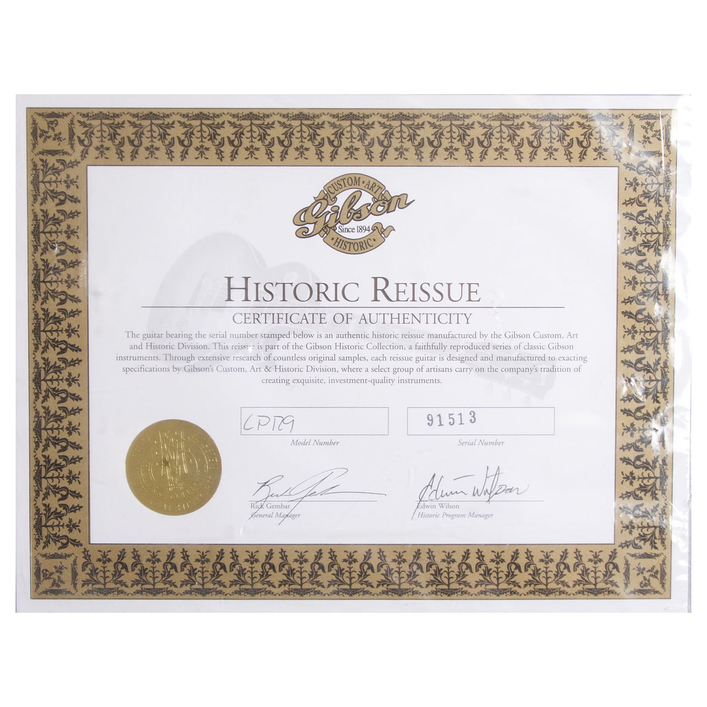 2001 Gibson LP R9 Super Burst - Garrett Park Guitars
- 10