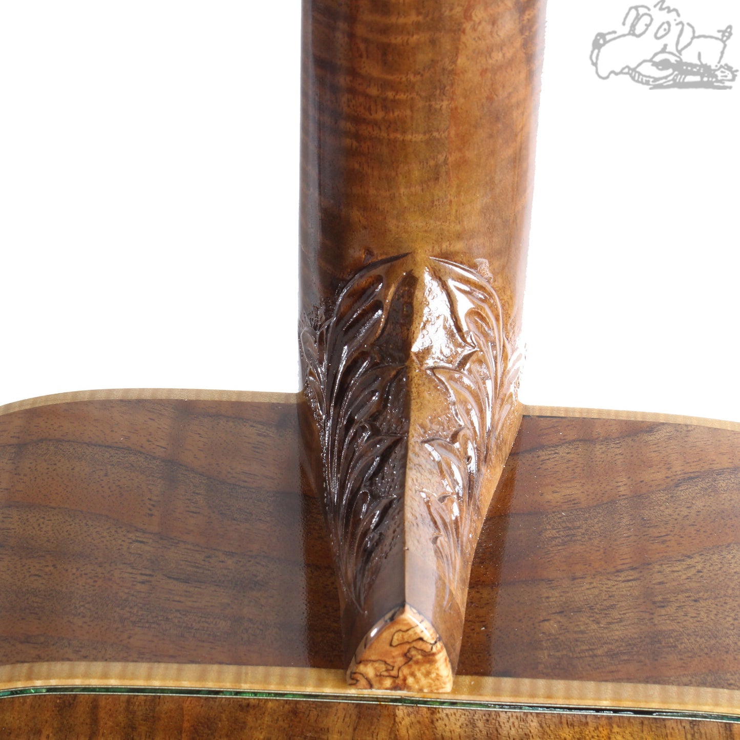 Greven Dreadnaught made from the Cujo Walnut tree