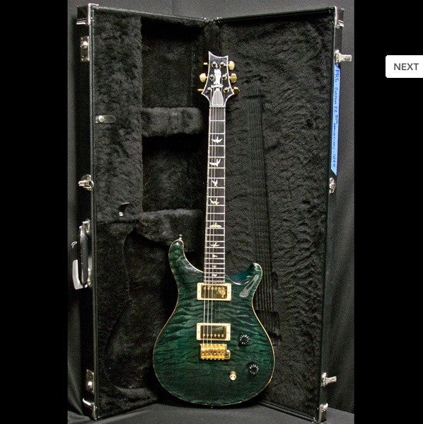 1995 PRS 10TH ANNIVERSARY #97 TEAL BLACK SEMI-HOLLOW - Garrett Park Guitars
- 13
