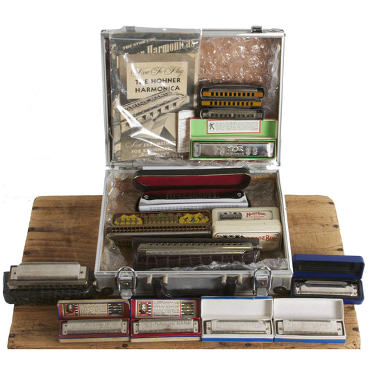Case of Vintage Harmonicas - Garrett Park Guitars
- 1