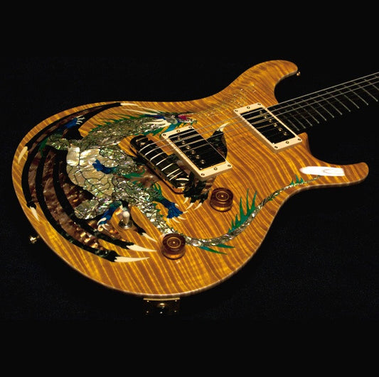 1999 PRS DRAGON 2000 PROTOTYPE #6 VINTAGE YELLOW - Garrett Park Guitars
- 1