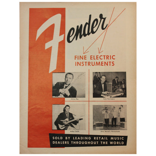 1956 Fender Catalog - Garrett Park Guitars
- 1