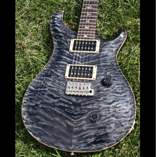 1988 PRS SIGNATURE # 287, WHALE BLUE QUILT, MINT - Garrett Park Guitars
- 1