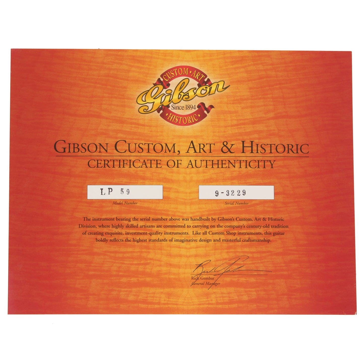 2003 Gibson '59 Reissue Les Paul Heritage Cherry Sunburst - Garrett Park Guitars
 - 14