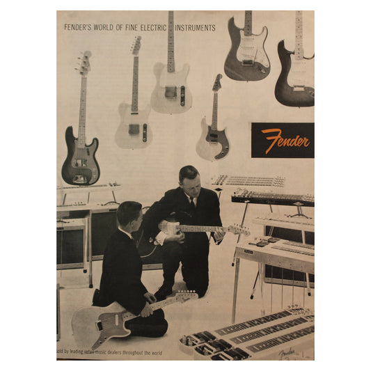 1958 Fender Catalog - Garrett Park Guitars
- 1