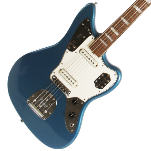 1966 Fender Jaguar Blue - Garrett Park Guitars
- 1