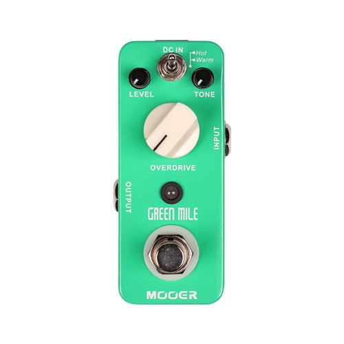 Mooer Green Mile Overdrive Pedal Micro Series