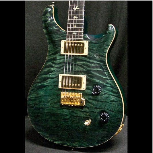 1995 PRS 10TH ANNIVERSARY #97 TEAL BLACK SEMI-HOLLOW - Garrett Park Guitars
- 1