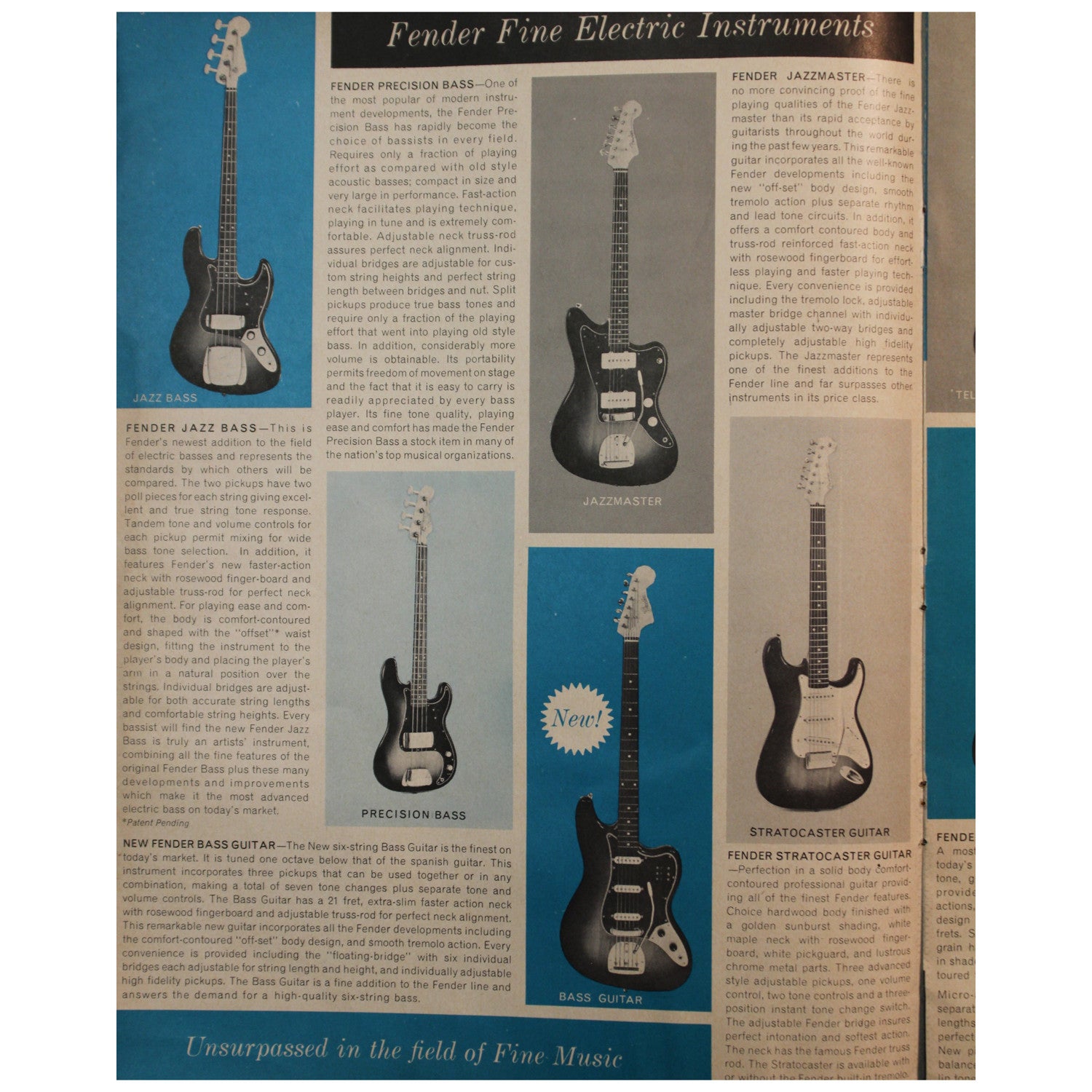 Fender Catalog Collection (1955-1966) - Garrett Park Guitars
 - 50