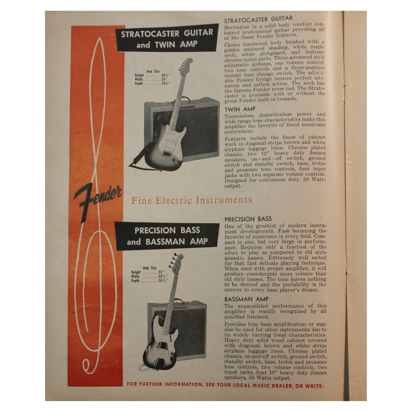1956 Fender Catalog - Garrett Park Guitars
 - 2