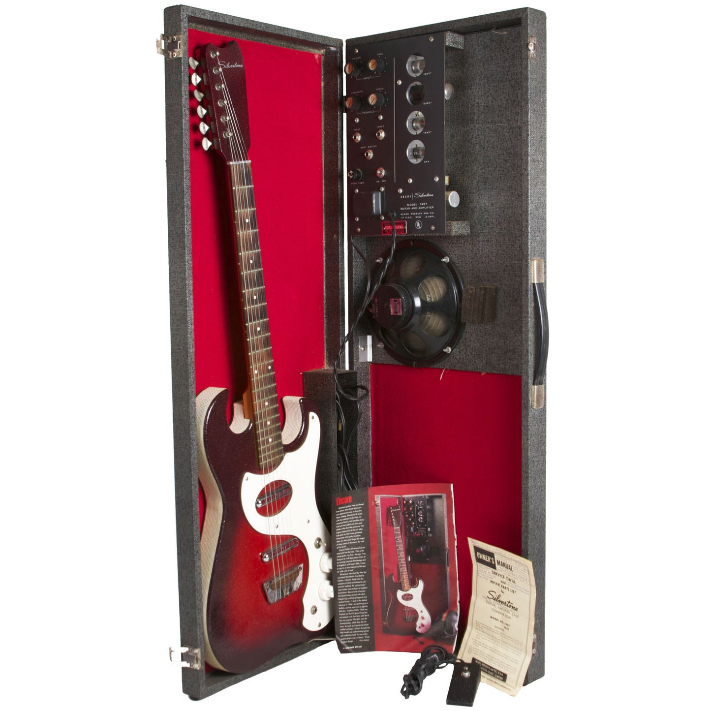 1965 Silvertone Amp/Case 1457 - Garrett Park Guitars
- 3