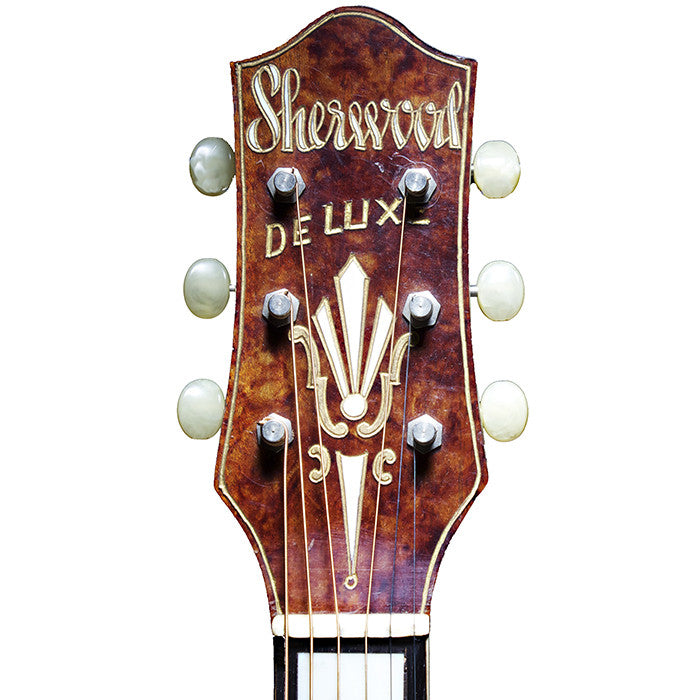 1950s Sherwood Deluxe Archtop - Garrett Park Guitars
 - 7
