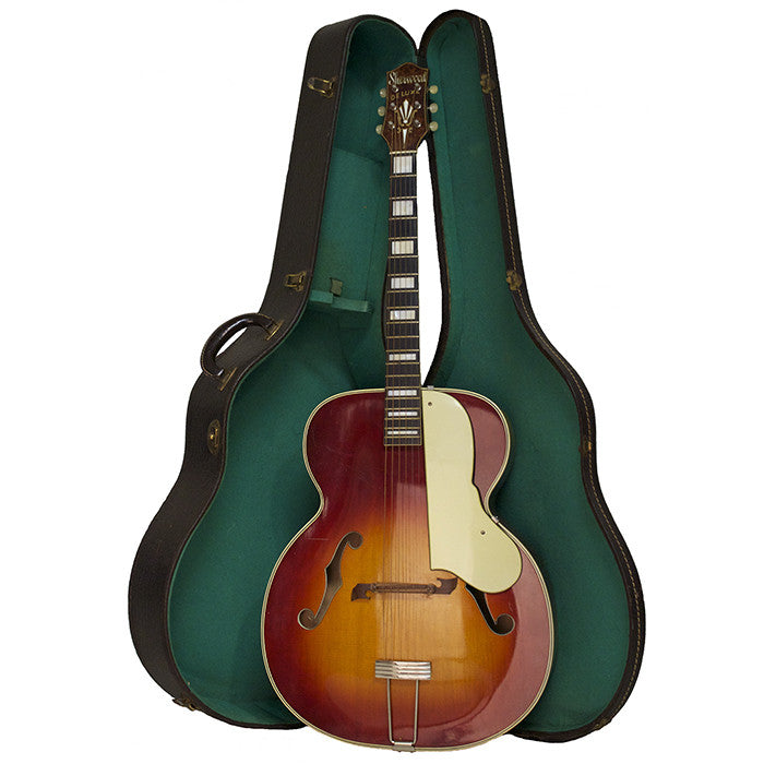 1950s Sherwood Deluxe Archtop - Garrett Park Guitars
 - 9