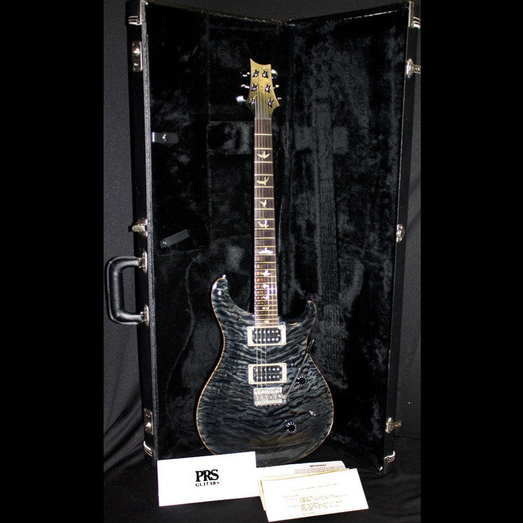 1988 PRS SIGNATURE # 287, WHALE BLUE QUILT, MINT - Garrett Park Guitars
- 8