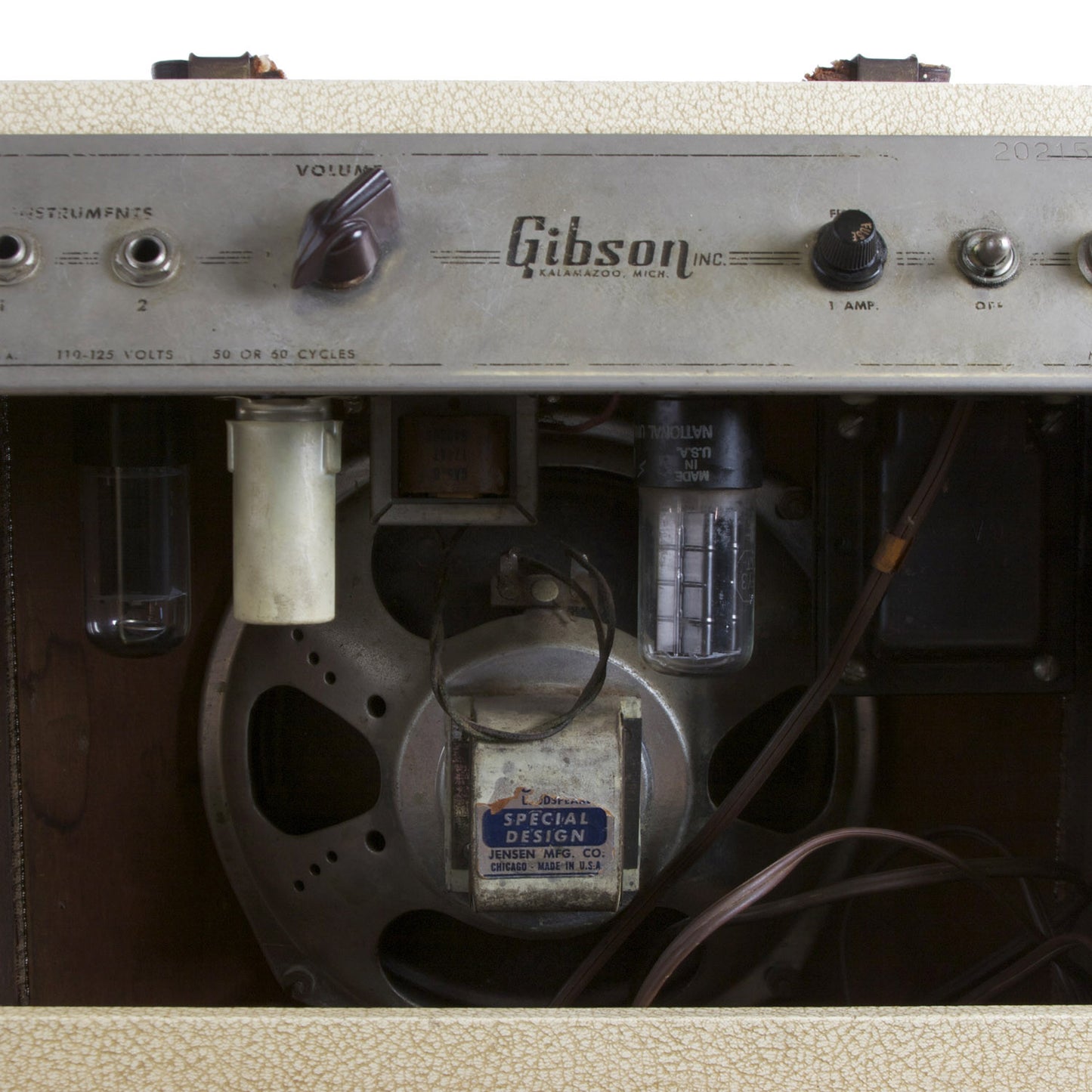 1957 Gibson GA 5 Amp (FROM MARK WENNER'S COLLECTION) - Garrett Park Guitars
 - 6