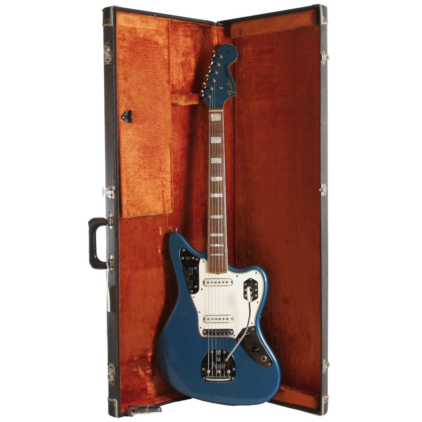 1966 Fender Jaguar Blue - Garrett Park Guitars
- 9