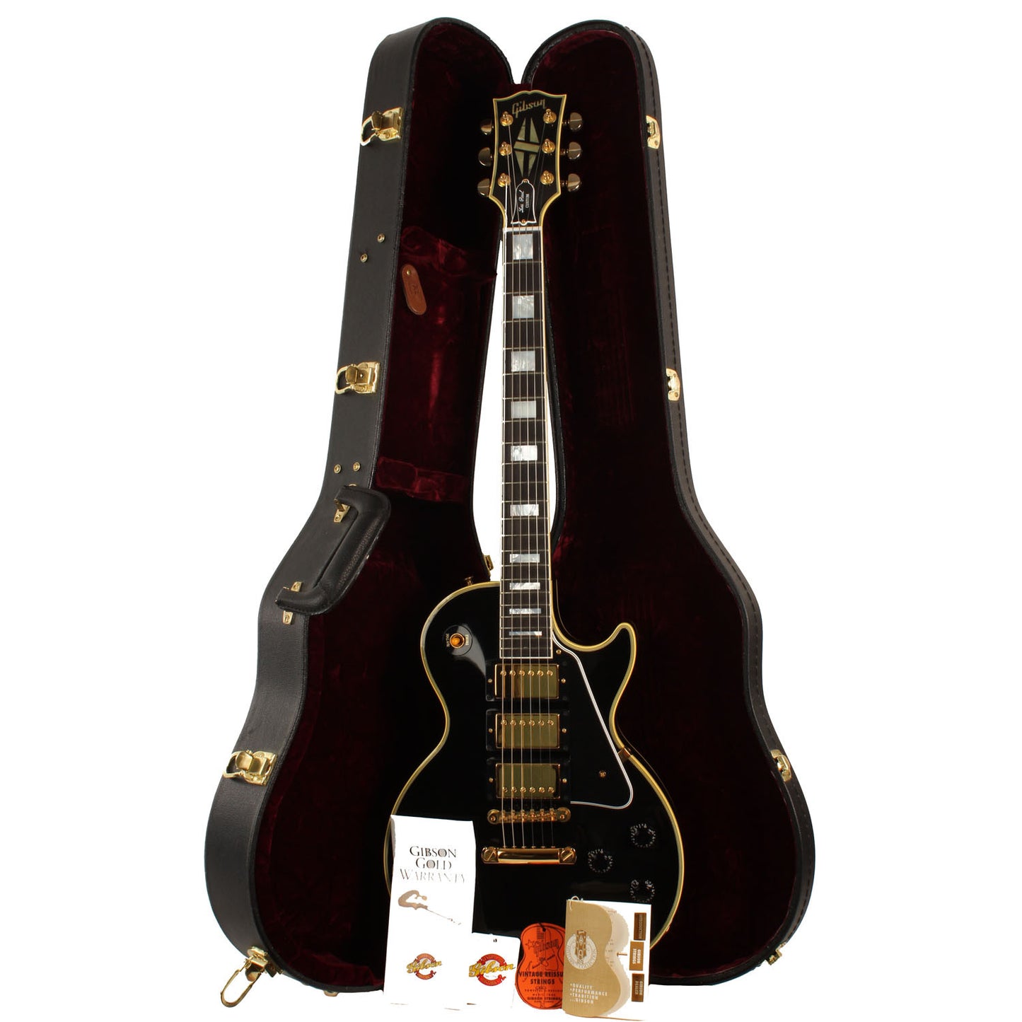 2000 Gibson Custom Shop Les Paul R7 Custom Black Beauty - Garrett Park Guitars
- 9