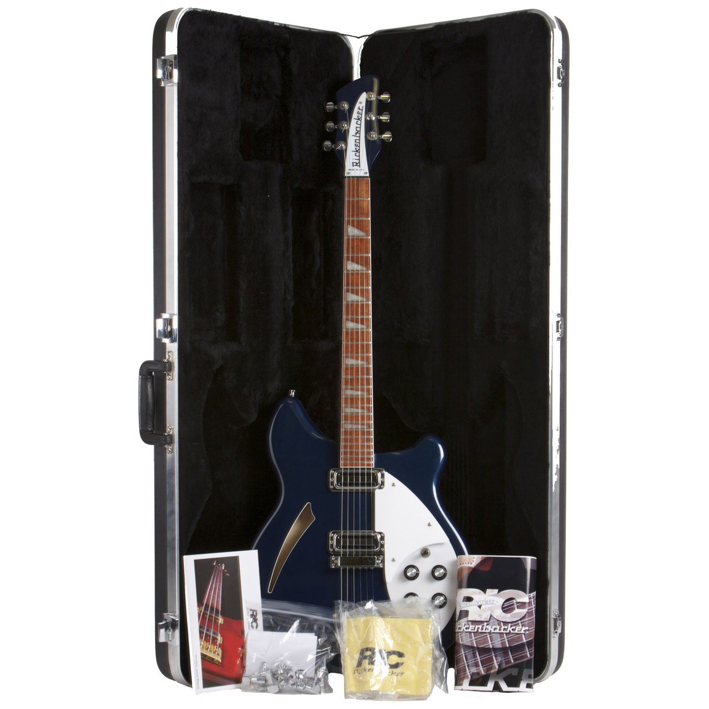 2007 Rickenbacker 360 Midnight Blue - Garrett Park Guitars
- 9