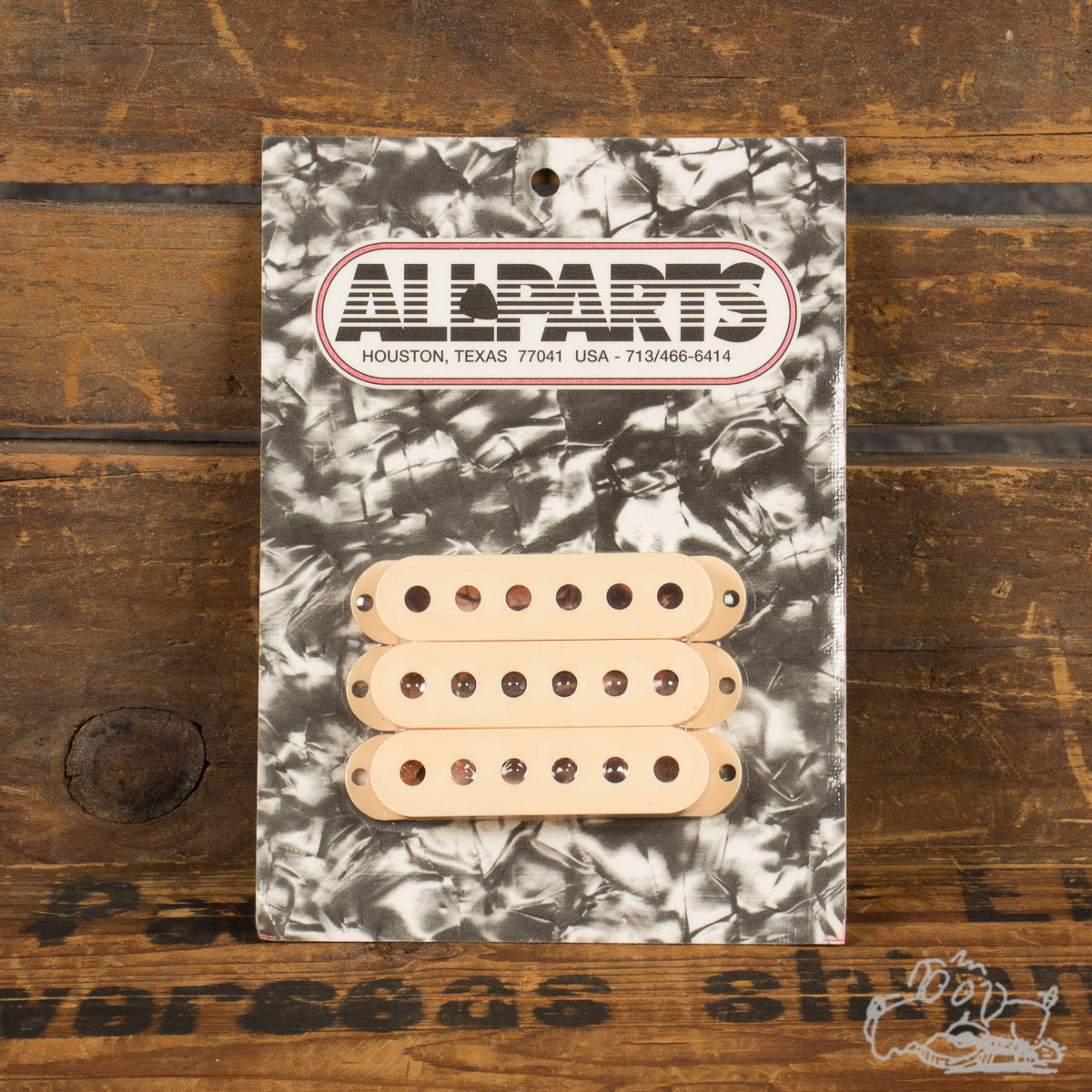 Allparts Stratocaster Pickup Covers Creme Garrett Park Guitars