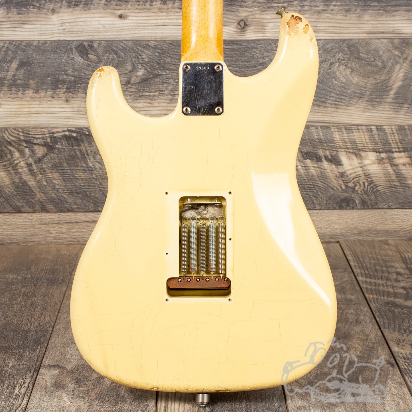 1963 Fender Stratocaster - Refinished in Olympic White