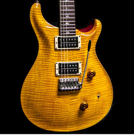 1987 PRS SIGNATURE #33 VINTAGE YELLOW - Garrett Park Guitars
- 1