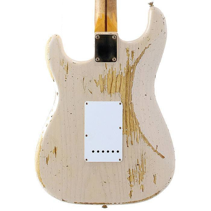2014 Fender Custom Shop '54 Stratocaster Relic, Dirty Blonde - Garrett Park Guitars
 - 5