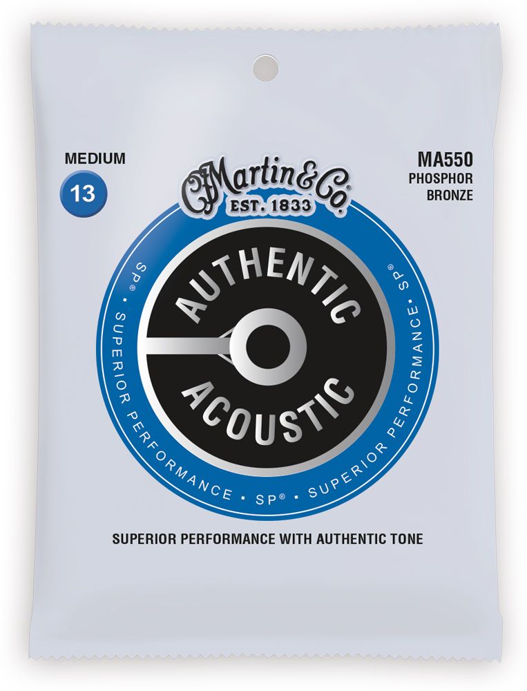 Martin Authentic Acoustic Phosphor Bronze Acoustic Guitar Strings