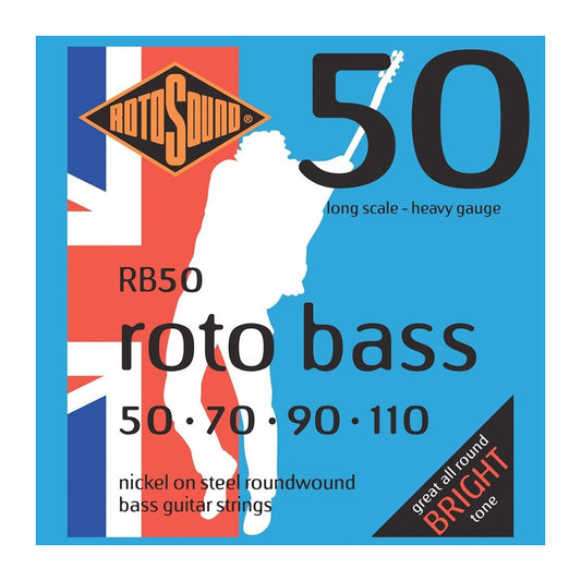 Rotosound RB50 Nickel-wound Roundwound Bass Strings