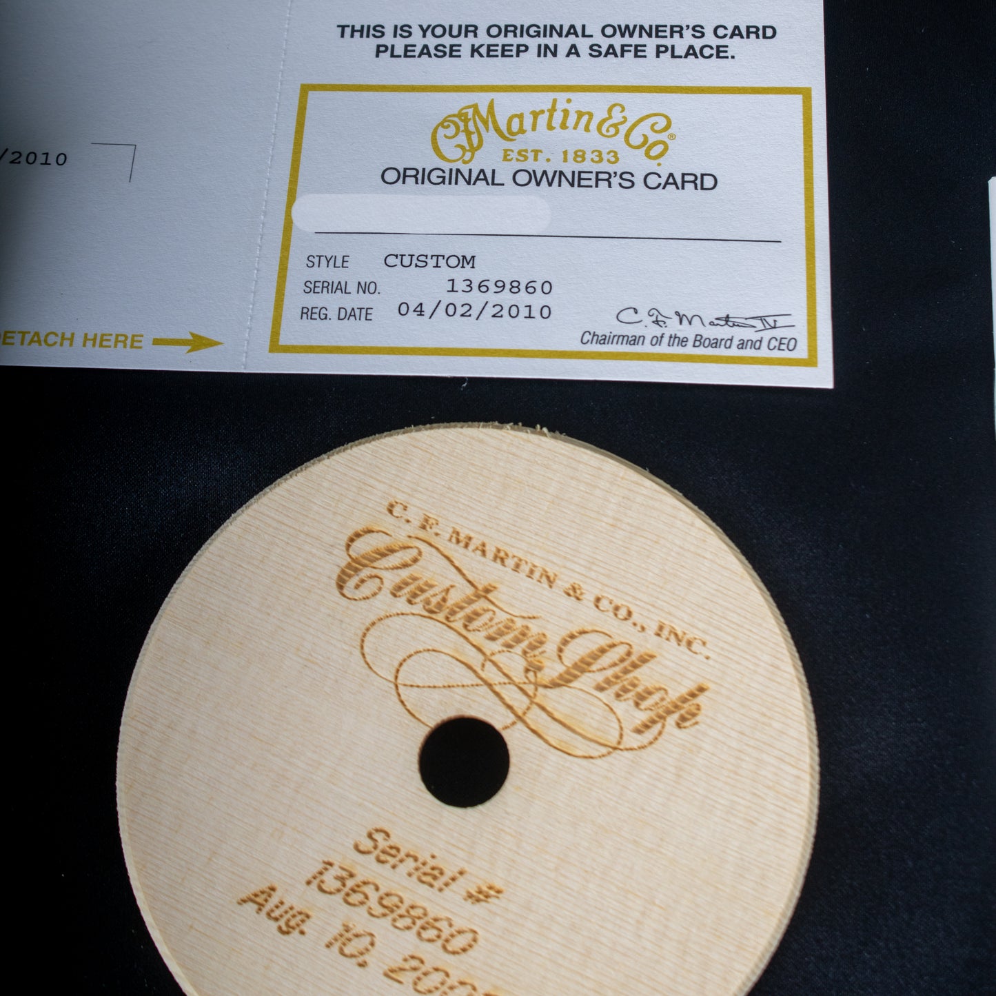2010 Martin Custom Shop 000-42 w/ Hawaiian Koa Back & Sides