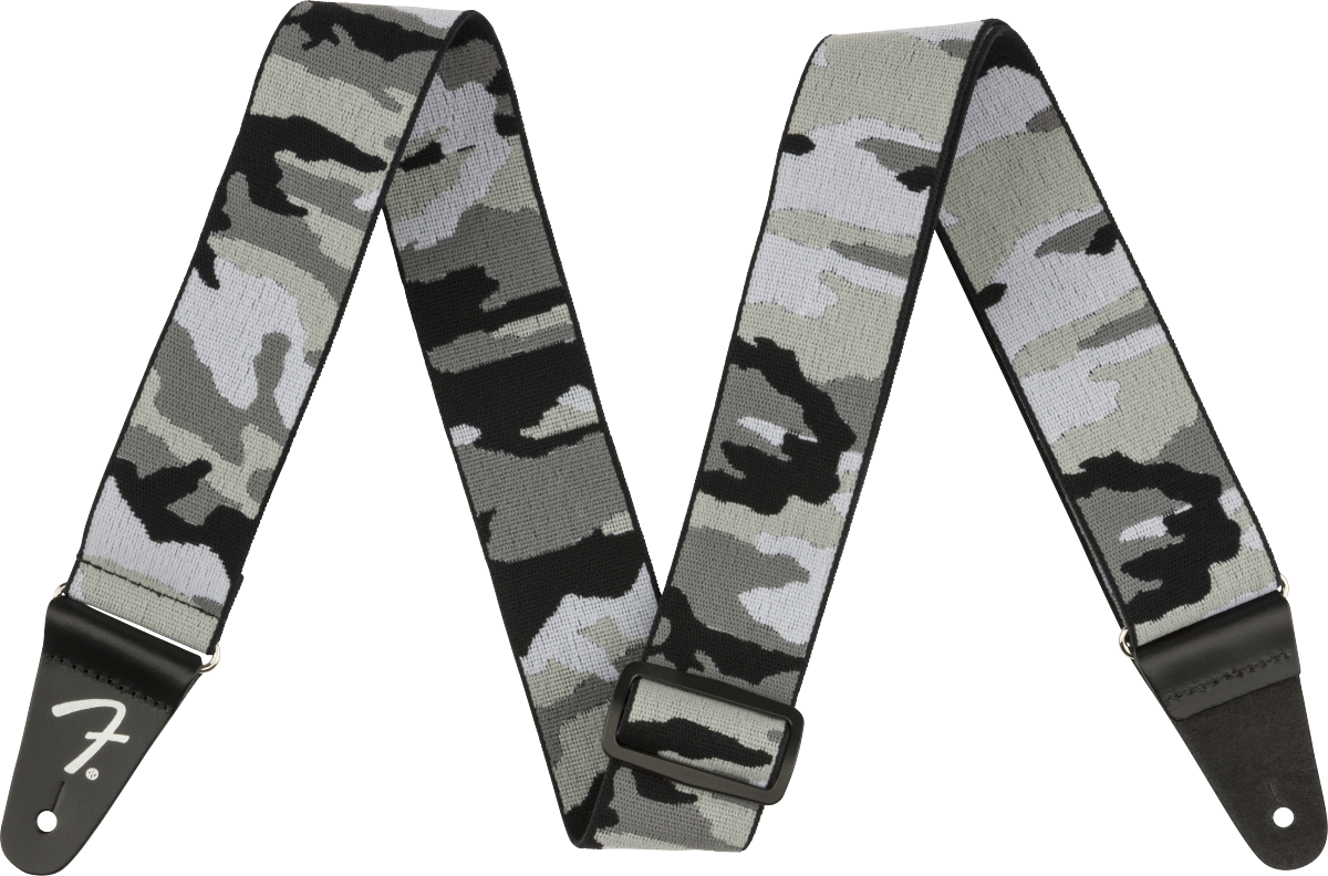 Fender Weighless Strap - Winter Camo