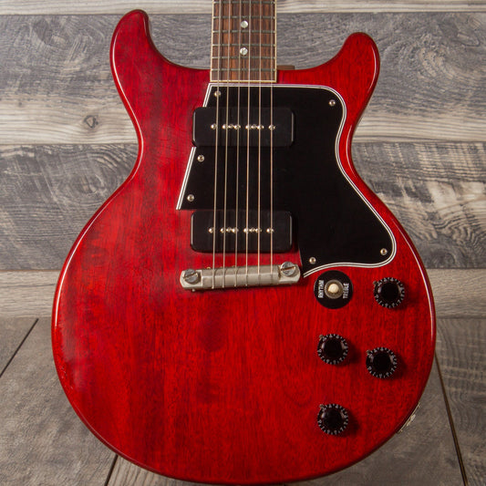 2019 Gibson CS Les Paul Double Cut '60 Reissue, Cherry Red