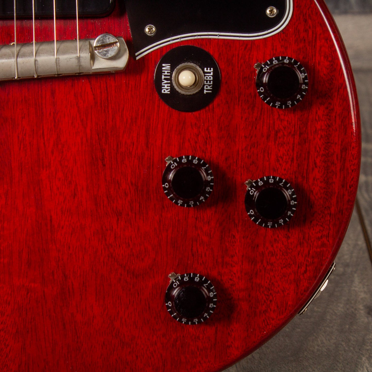 2019 Gibson CS Les Paul Double Cut '60 Reissue, Cherry Red