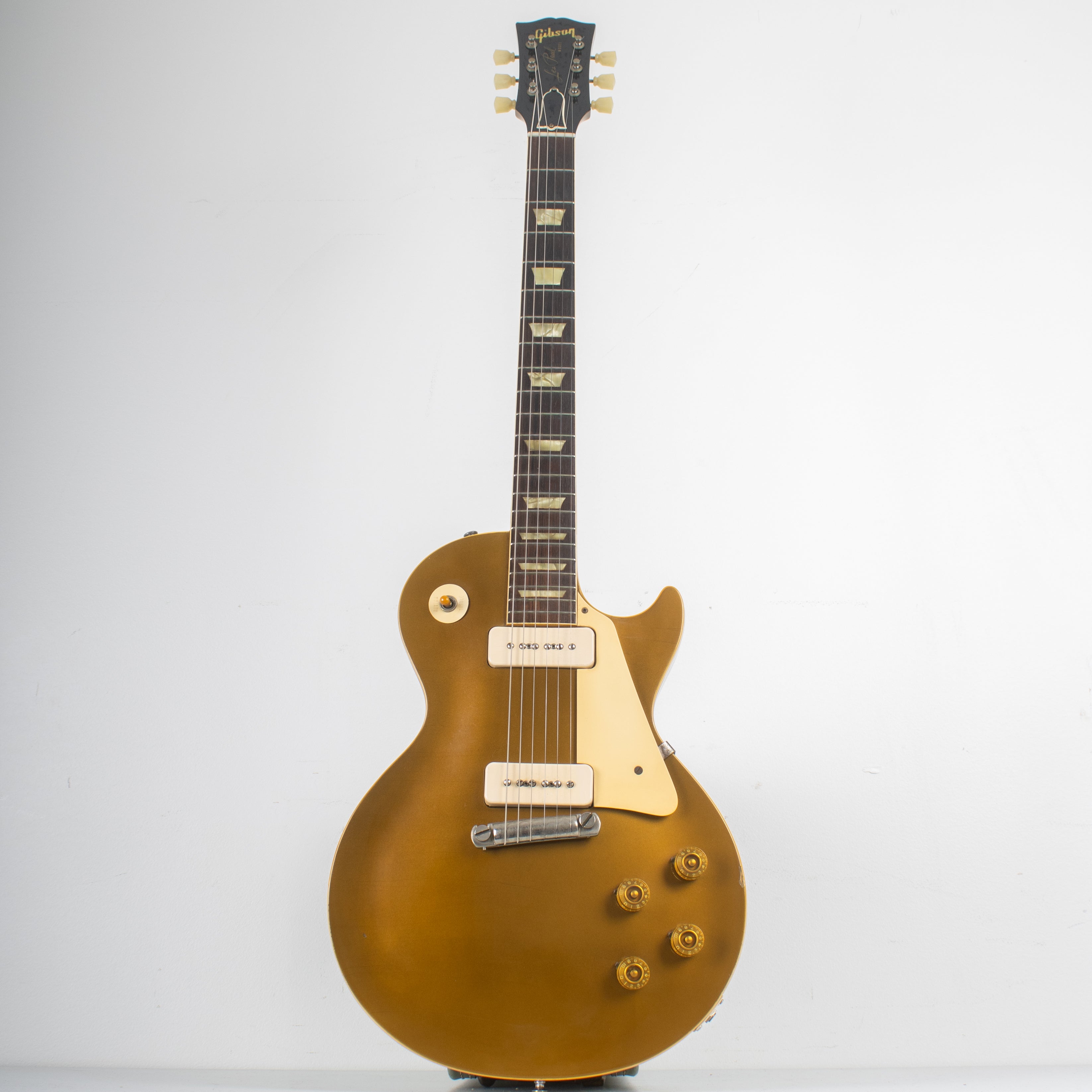ギター Gibson CS 1954 Les Paul All Gold 1954 Gibson Les Paul – All-Gold Goldtop – Garrett Park Guitars