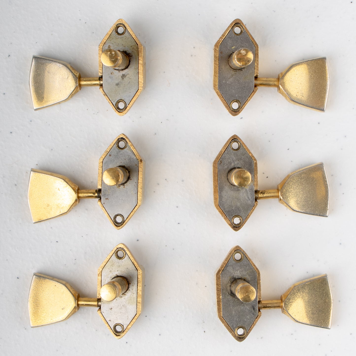 1958 Kluson Waffleback Tuners - Gold