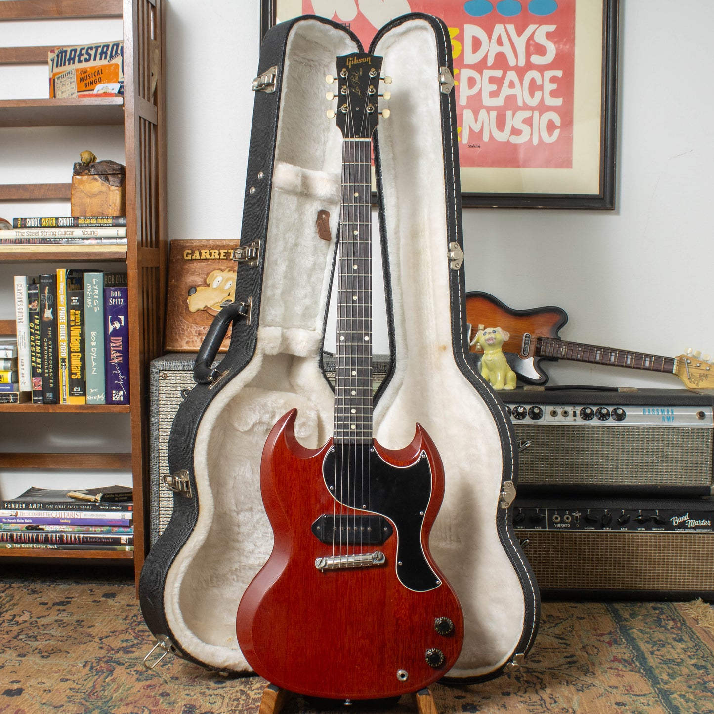 1961 Gibson Les Paul Junior (SG Style) - Cherry